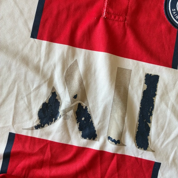 004 - NIKE AIR PSG PARIS SAINT GERMAIN SOCCER FOOTBALL CLUB JERSEY - Picture 3 of 8